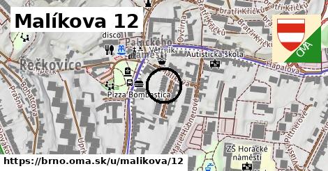 Malíkova 12, Brno