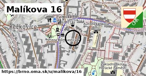 Malíkova 16, Brno