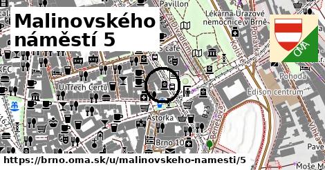 Malinovského náměstí 5, Brno