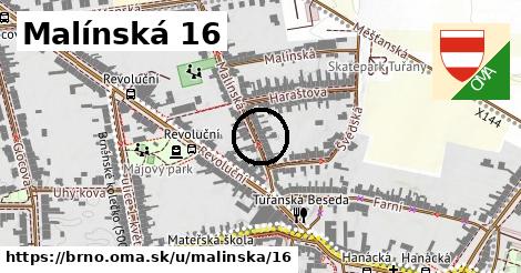 Malínská 16, Brno