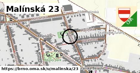 Malínská 23, Brno