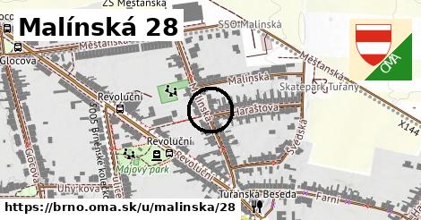 Malínská 28, Brno