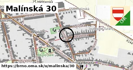 Malínská 30, Brno