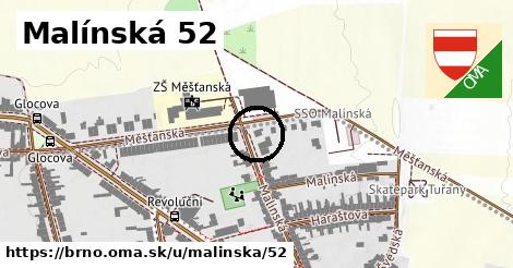 Malínská 52, Brno