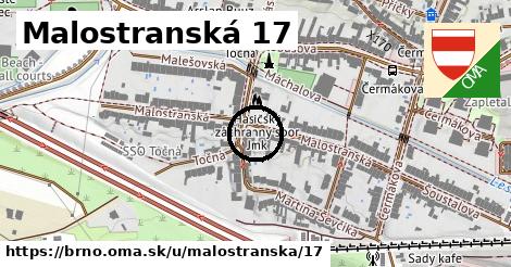 Malostranská 17, Brno