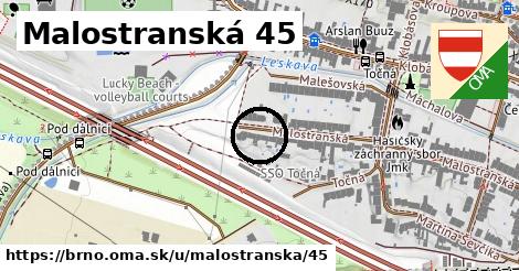 Malostranská 45, Brno