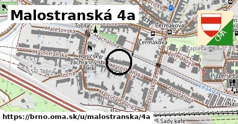 Malostranská 4a, Brno