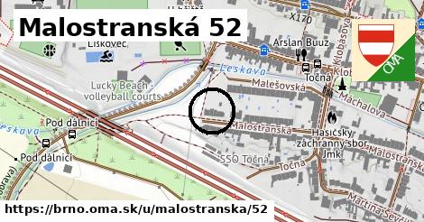 Malostranská 52, Brno