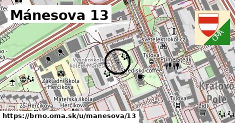 Mánesova 13, Brno