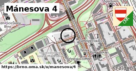 Mánesova 4, Brno