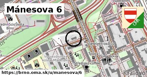 Mánesova 6, Brno