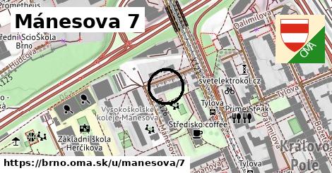 Mánesova 7, Brno