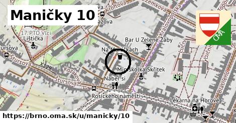 Maničky 10, Brno