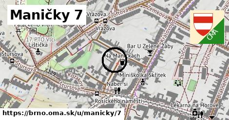 Maničky 7, Brno