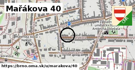 Mařákova 40, Brno