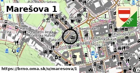 Marešova 1, Brno