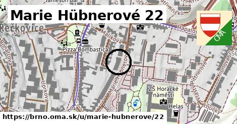 Marie Hübnerové 22, Brno