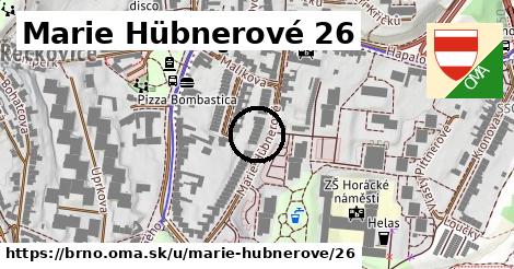 Marie Hübnerové 26, Brno