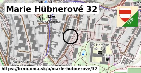 Marie Hübnerové 32, Brno