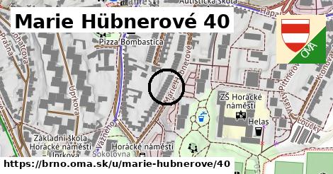 Marie Hübnerové 40, Brno