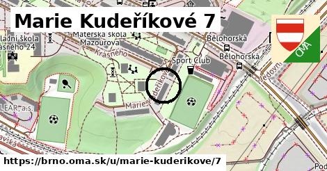 Marie Kudeříkové 7, Brno