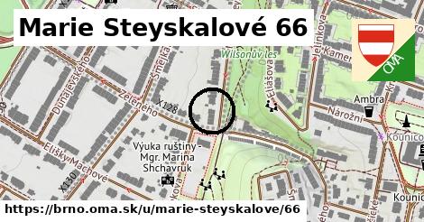 Marie Steyskalové 66, Brno