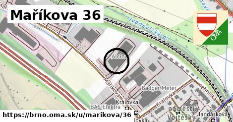 Maříkova 36, Brno