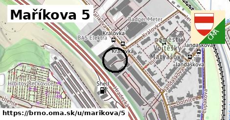 Maříkova 5, Brno