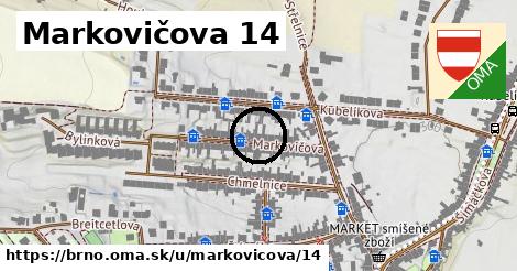 Markovičova 14, Brno