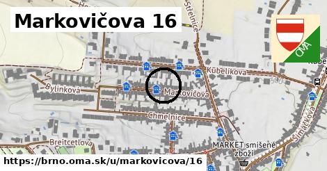 Markovičova 16, Brno