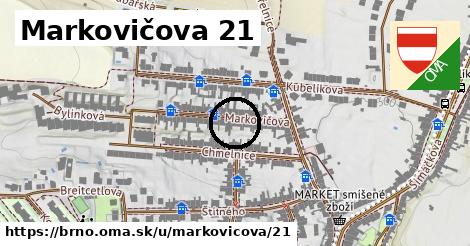 Markovičova 21, Brno