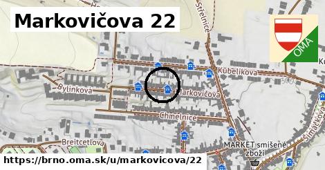 Markovičova 22, Brno