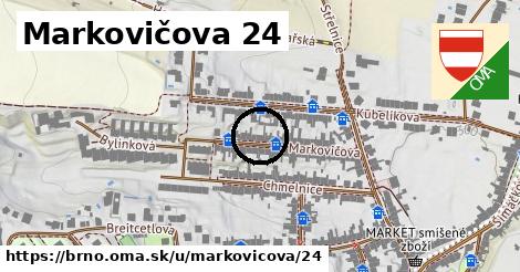 Markovičova 24, Brno