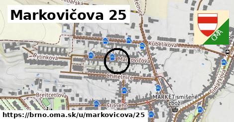 Markovičova 25, Brno