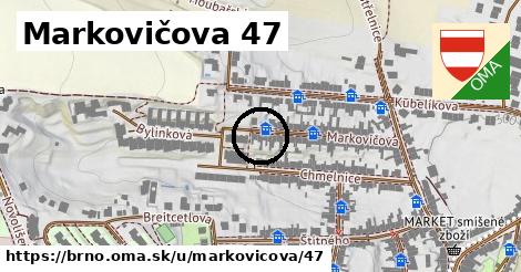 Markovičova 47, Brno