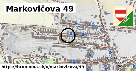 Markovičova 49, Brno