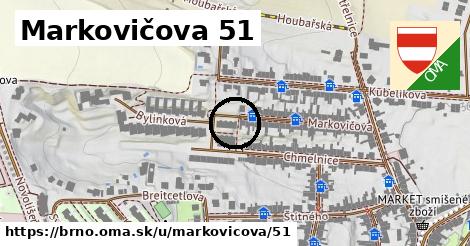 Markovičova 51, Brno