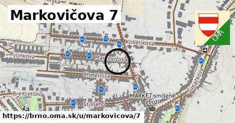 Markovičova 7, Brno