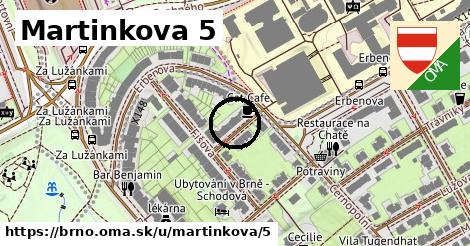 Martinkova 5, Brno