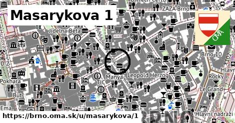 Masarykova 1, Brno