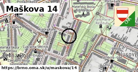 Maškova 14, Brno