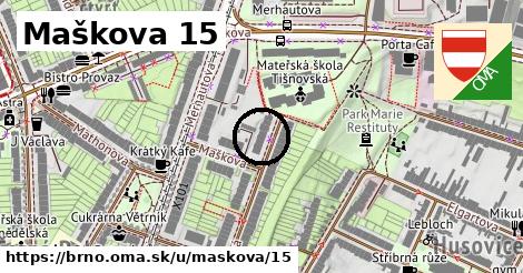 Maškova 15, Brno