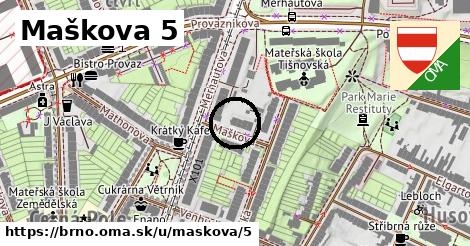 Maškova 5, Brno