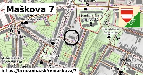 Maškova 7, Brno