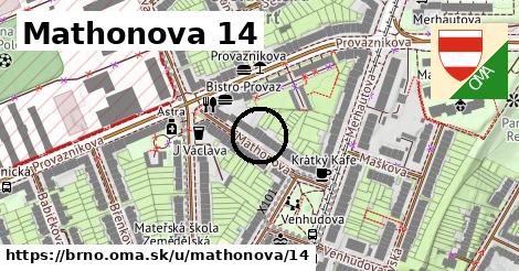 Mathonova 14, Brno