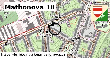 Mathonova 18, Brno