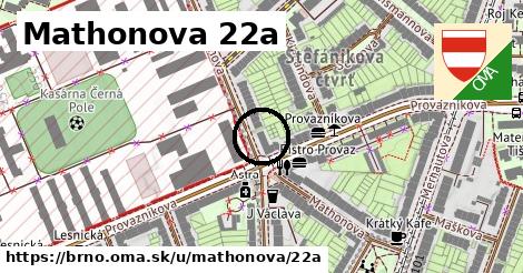 Mathonova 22a, Brno