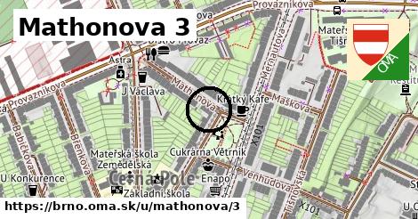 Mathonova 3, Brno