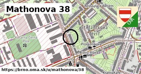 Mathonova 38, Brno