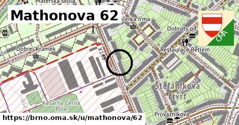 Mathonova 62, Brno